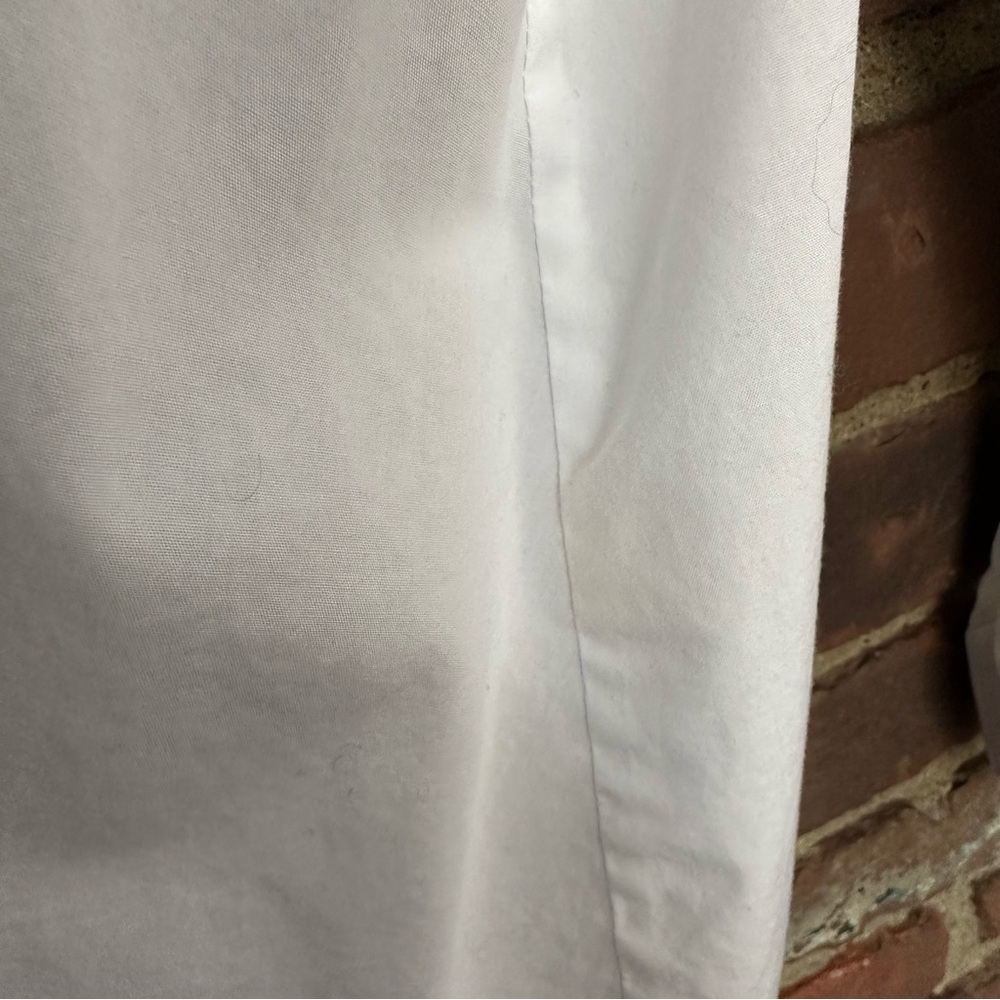 Talbots Stretch Popover White Button Front Shirt … - image 3